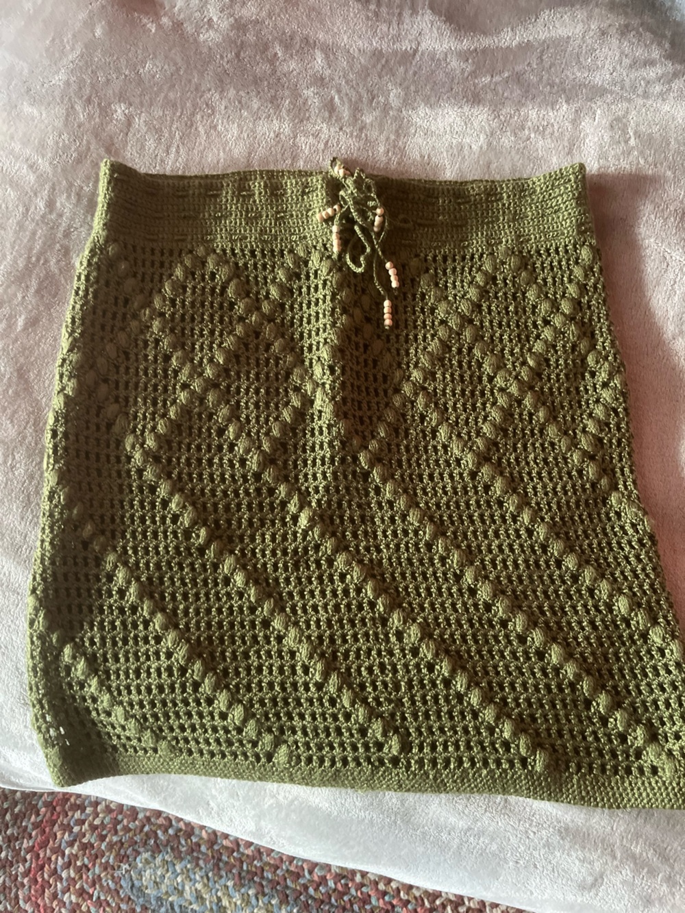 Gorgeous Crochet Skirt from Mehrbaf